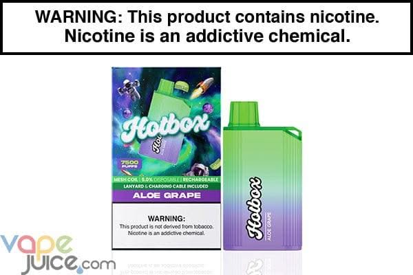 PUFF HOTBOX 7500 PUFF DISPOSABLE VAPE - $11.89 - Vape Juice