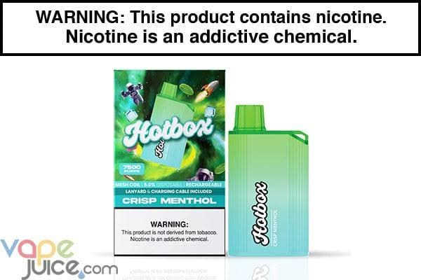 PUFF HOTBOX 7500 PUFF DISPOSABLE VAPE - $11.89 - Vape Juice