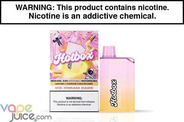 PUFF HOTBOX 7500 PUFF DISPOSABLE VAPE - $11.89 - Vape Juice