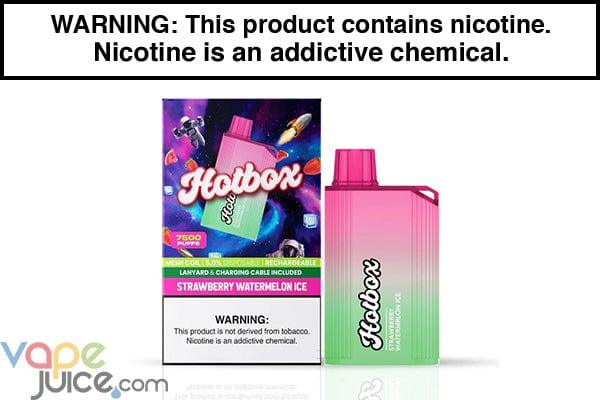 PUFF HOTBOX 7500 PUFF DISPOSABLE VAPE - $11.89 - Vape Juice