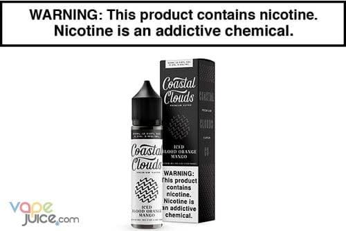 Iced Blood Orange Mango - Coastal Clouds 60ml - Vape Juice