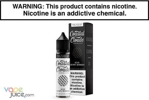 Iced Grape Berries - Coastal Clouds 60ml - Vape Juice