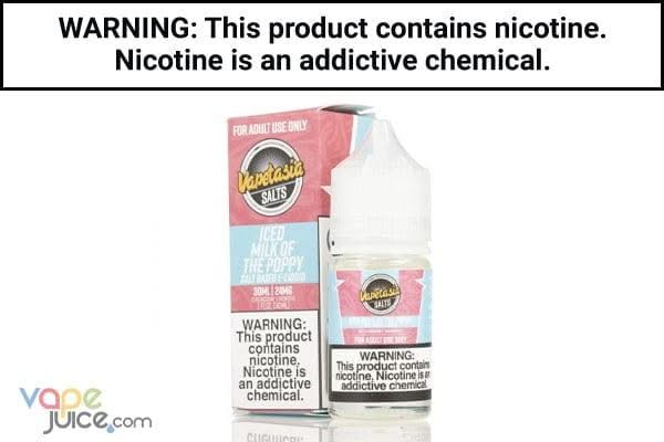 milk of the poppy vape juice flavor Vapetasia Milk of the Poppy 100ml Vape Juice main image 0