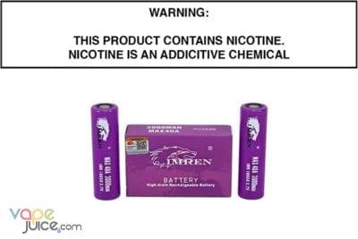 (2) IMREN 3000MAH 40A PURPLE BATTERIES - Vape Juice