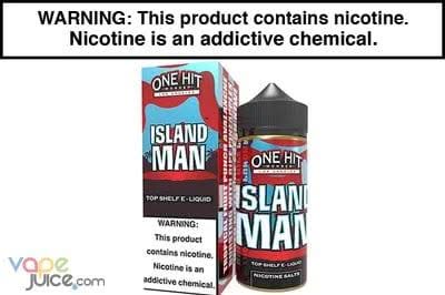 Island Man - One Hit Wonder 100ml - Vape Juice