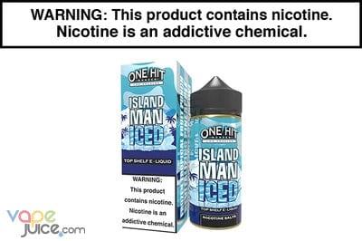 Island Man Iced - One Hit Wonder 100ml - Vape Juice