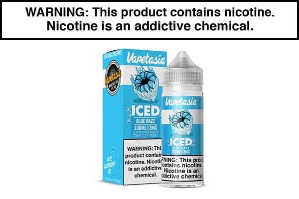 ICED BLUE RAZZ BY VAPETASIA KILLER FRUITS 100ML ICED BLUE RAZZ BY VAPETASIA KILLER FRUITS 100ML