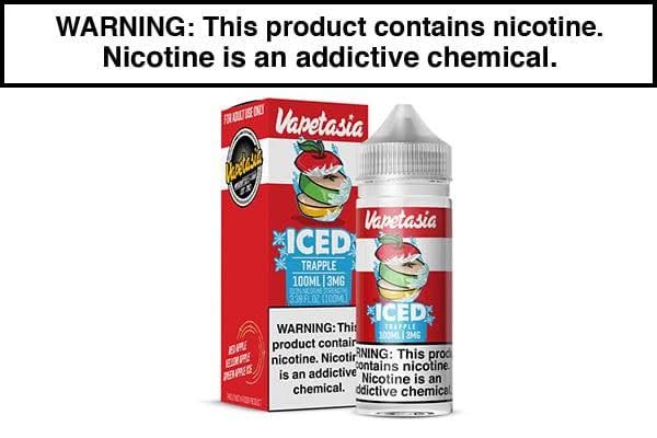 ICED TRAPPLE BY VAPETASIA KILLER FRUITS 100ML ICED TRAPPLE BY VAPETASIA KILLER FRUITS 100ML