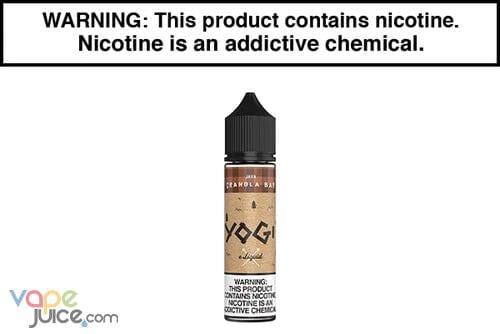 yogi farms vape juice JAVA CHIP GRANOLA BAR BY YOGI E LIQUID 60ML