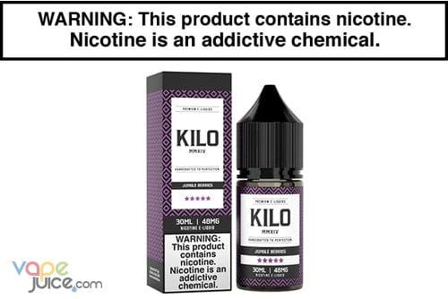 Jungle Berries By Kilo Salt 30ml Bulk Pod Salt Apple 30Ml - VIP Vape Store  Kilo E-liquid