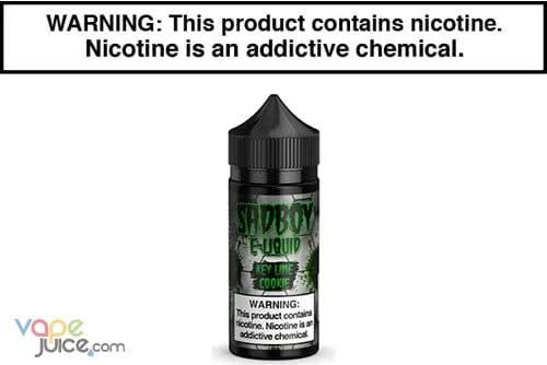 KEYLIME COOKIE BY SADBOY E LIQUID 100ML KEYLIME COOKIE BY SADBOY E LIQUID 100ML
