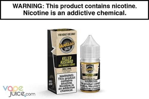 KILLER KUSTARD BY VAPETASIA SALT 30ML