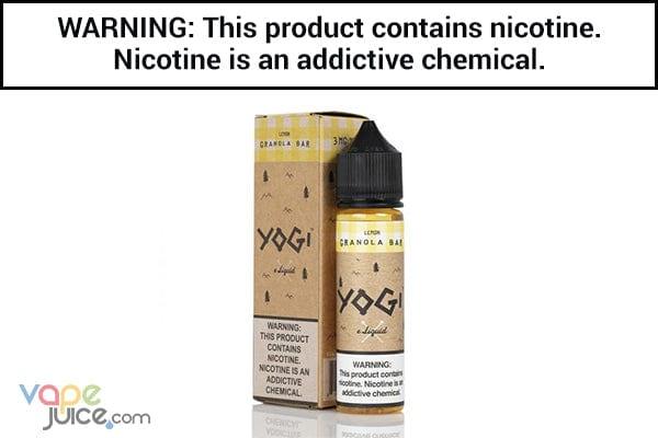 LEMON GRANOLA BAR BY YOGI E LIQUID 60ML - Vape Juice