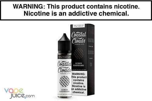 Lemon Raspberry - Coastal Clouds 60ml - Vape Juice