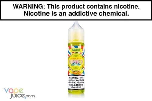 Lemon Tart by Dinner Lady - 60ML - Vape Juice