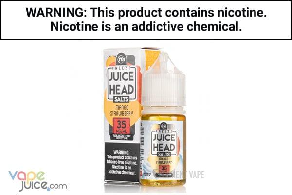 JUICE HEAD SALTS - MANGO STRAWBERRY FREEZE - Vape Juice