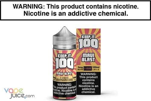 Maui Blast by Keep It 100 - 100ML - Vape Juice