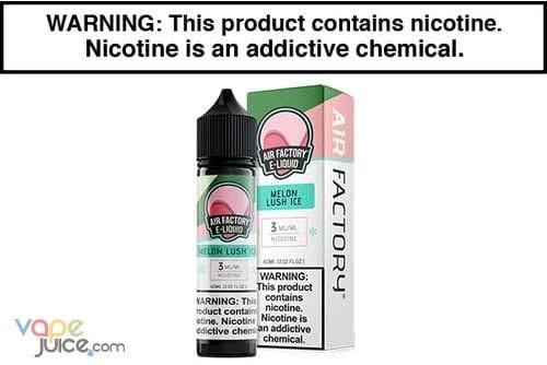 lush ice vape flavor description Melon Lush Ice by Air Factory