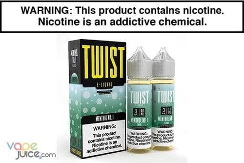 Menthol No. 1 by Twist E Liquid - 120ML - Vape Juice