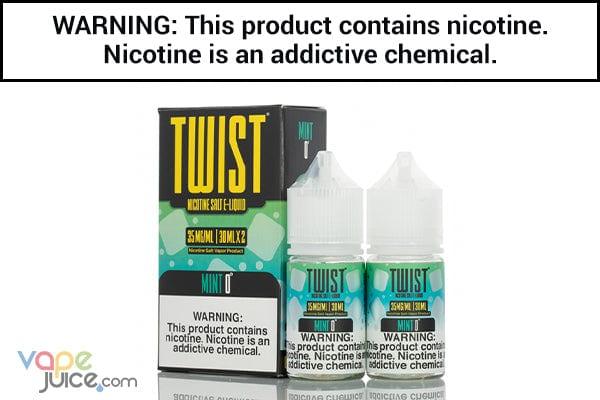 MINT 0° BY TWIST SALT 60ML