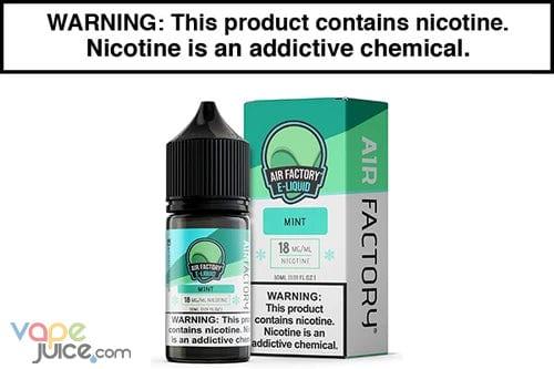 Mint by Air Factory Salt - 30ML Mint by Air Factory Salt - 30ML