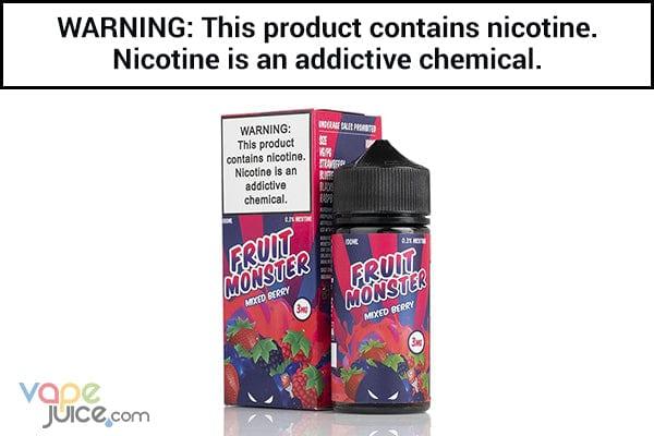 Mixed Berry by Fruit Monster - 100ML - Vape Juice
