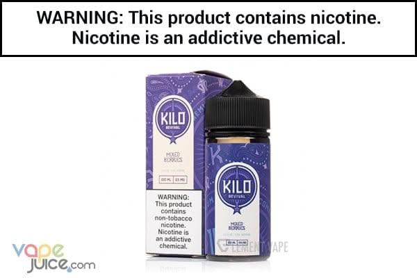 Mixed Berry by KILO Revival - 100ML - Vape Juice