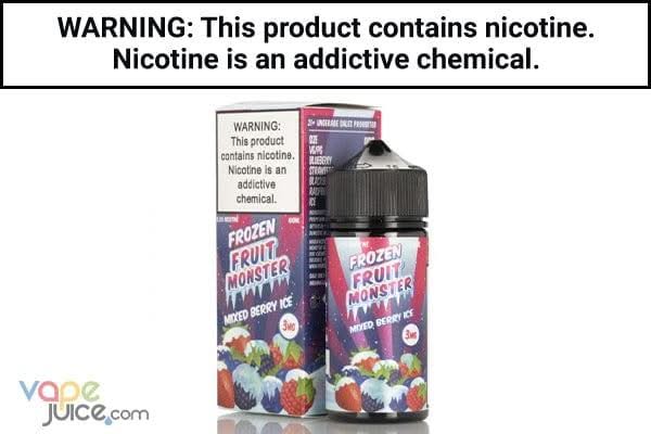 how much is elf bar vape MIXED BERRY ICE BY FROZEN FRUIT MONSTER 100ML