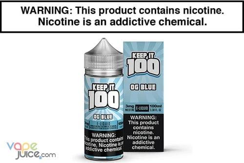 OG Blue by Keep It 100 - 100ML - Vape Juice