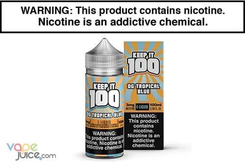 OG Tropical Blue by Keep It 100 - 100ML - Vape Juice