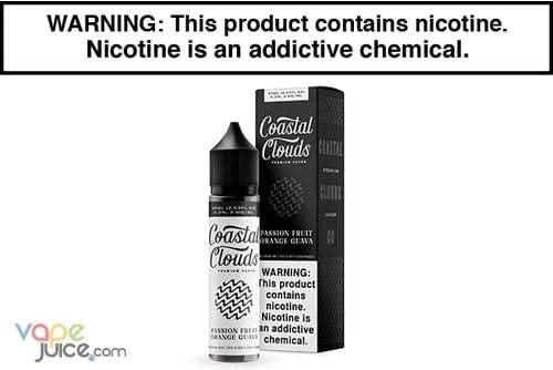 Passion Fruit Orange Guava - Coastal Clouds 60ml - Vape Juice