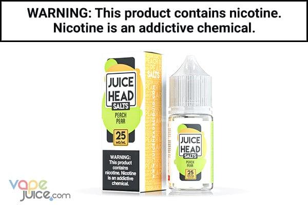 PEACH PEAR FREEZE - JUICE HEAD SALTS 30ML - Vape Juice