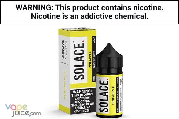 PINEAPPLE BY SOLACE NICOTINE SALT 30ML PINEAPPLE BY SOLACE NICOTINE SALT 30ML