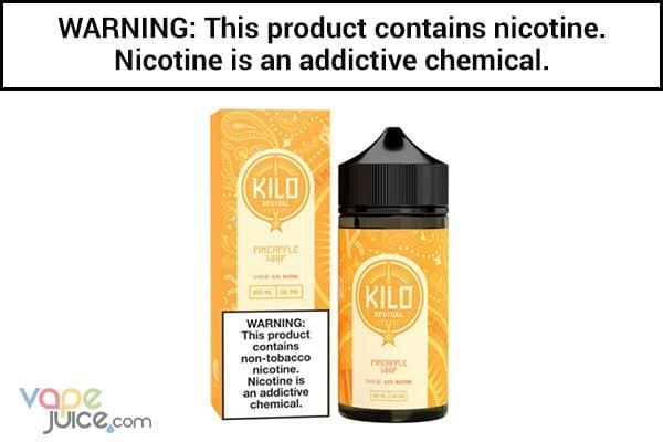 Pineapple Whip by KILO Revival - 100ML - Vape Juice