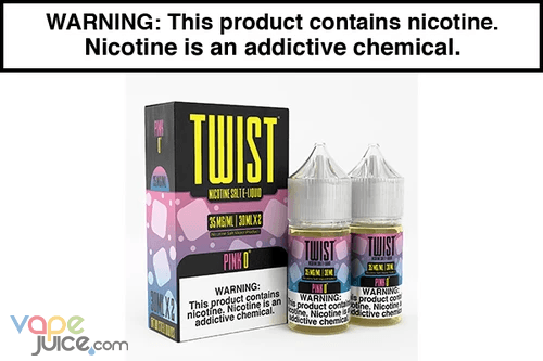 Pink 0° by Twist Salt - 60ML - Vape Juice
