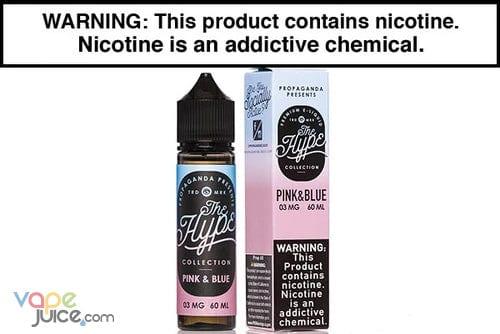 Pink & Blue - The Hype Collection 100ml | 60ml - Vape Juice