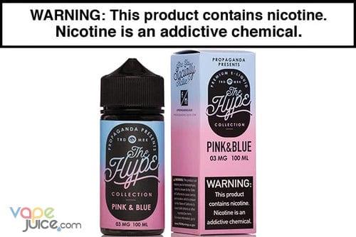 Pink & Blue - The Hype Collection 100ml | 60ml - Vape Juice