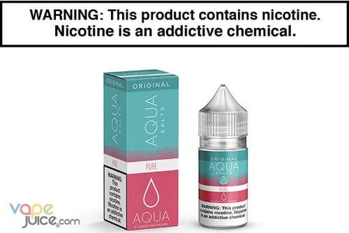 PURE BY AQUA SALT 30ML - Vape Juice