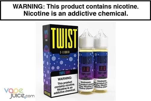 Purple Grape by Twist E Liquid - 120ML - Vape Juice