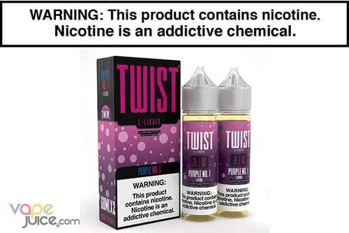 Purple NO. 1 by Twist E Liquid - 120ML - Vape Juice