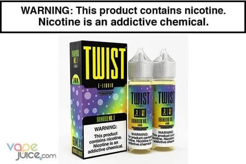 Rainbow No. 1 by Twist E Liquid - 120ML - Vape Juice