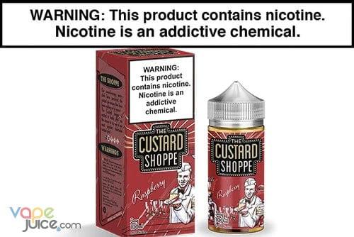 RASPBERRY BY THE CUSTARD SHOPPE 100ML RASPBERRY BY THE CUSTARD SHOPPE 100ML