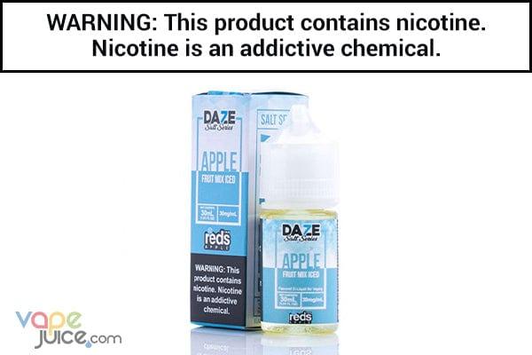7 daze vape juice REDS FRUIT MIX BY 7 DAZE SYNTHETIC SALT 30ML