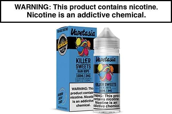 RAIN BOPS BY VAPETASIA KILLER SWEETS 100ML