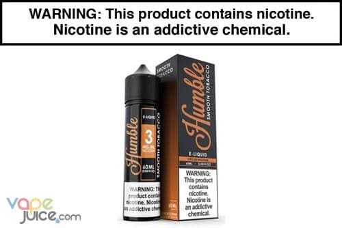 Smooth Tobacco by Humble Juice Co. - 60ML - Vape Juice