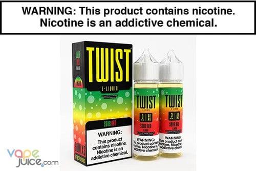 Sour Red by Twist E Liquid - 120ML - Vape Juice