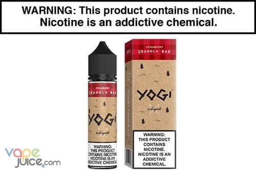 Strawberry Granola Bar by Yogi E Liquids - 60ML - Vape Juice
