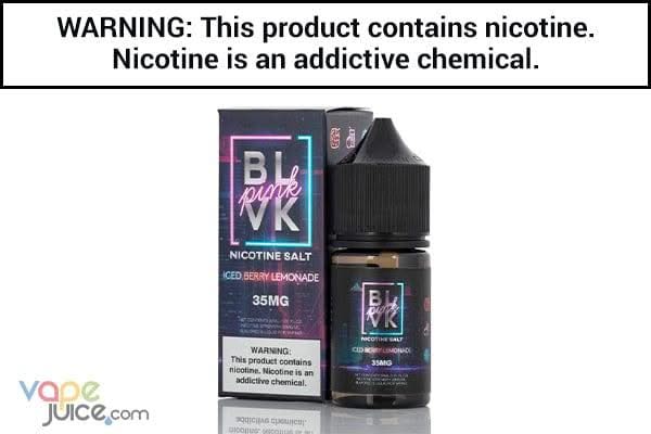STRAWBERRY LEMONADE ICE BY BLVK UNICORN SALT 30ML STRAWBERRY LEMONADE ICE BY BLVK UNICORN SALT 30ML