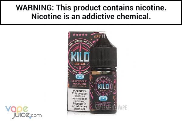 STRAWBERRY NECTARINE BY KILO REVIVAL SALT 30ML - Vape Juice