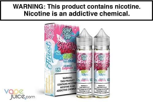 Straw Melon Sour ON ICE by The Finest Sweet & Sour - 120ML - Vape Juice